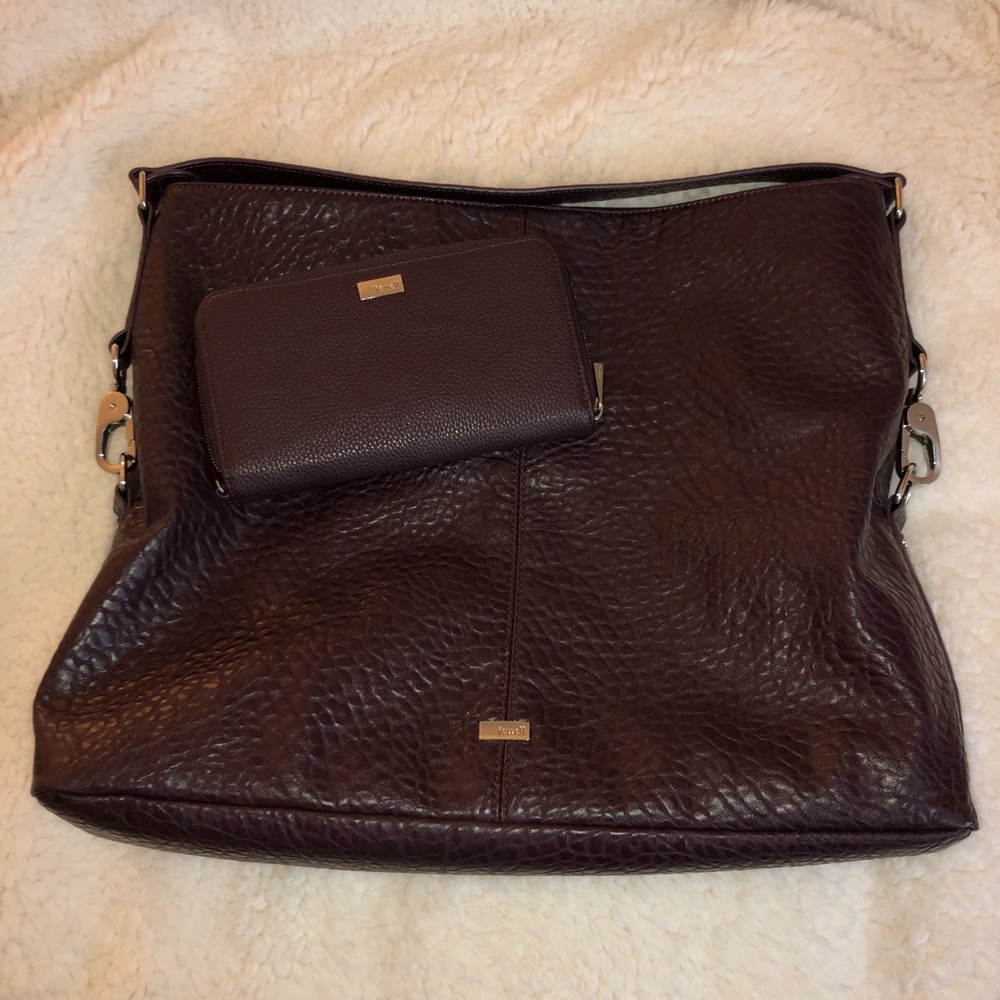 EUC Thirty One Fashion Games Hobo Bag w/ Wallet